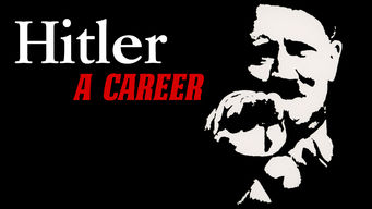 Hitler – A Career