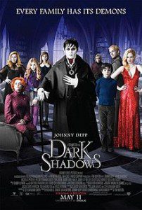 tim burton johnny depp dark shadows netflix danmark