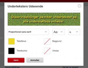 undertekster netflix