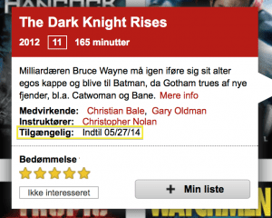 netflix batman væk forsvinder hvorhenne danmark