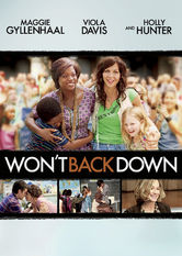 Won’t Back Down Se Won’t Back Down på Netflix