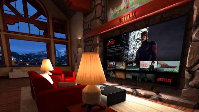 netflix living room virtual reality