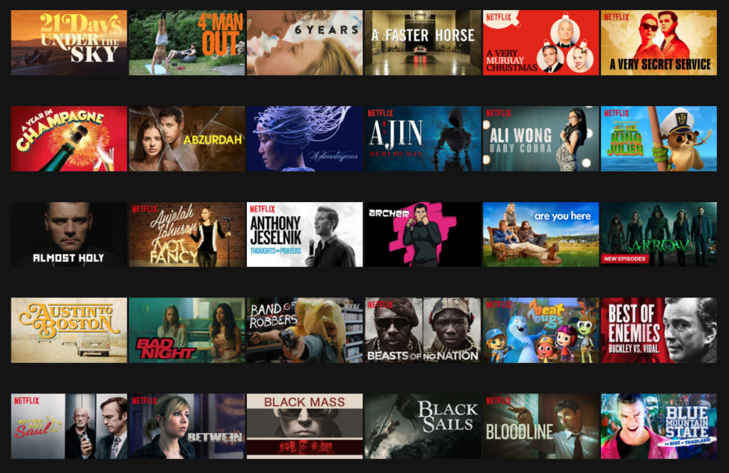 billeder netflix danmark covers