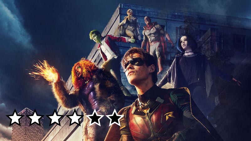 titans sæson 1 anmeldelse review netflix serie