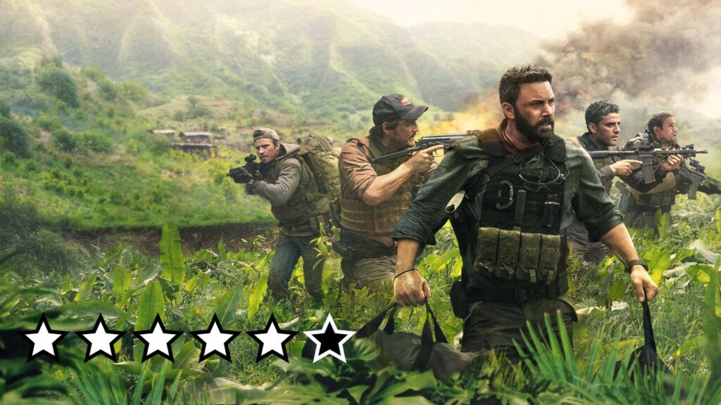 triple frontier film netflix anmeldelse review danmark