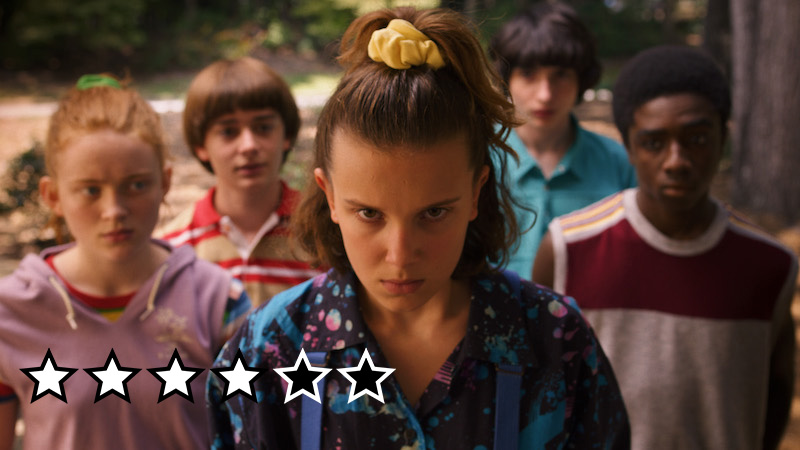 stranger things sæson 3 anmeldelse review netflix danmark 2019