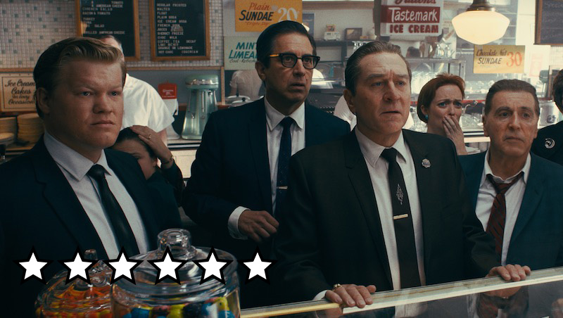 the irishman anmeldelse review netflix 2019 6 stjerner