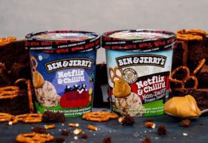 Ben Jerry’s lancerer Netflix is Netflix Chillld danmark