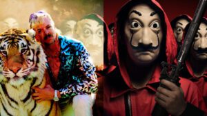 money heist tiger king netflix