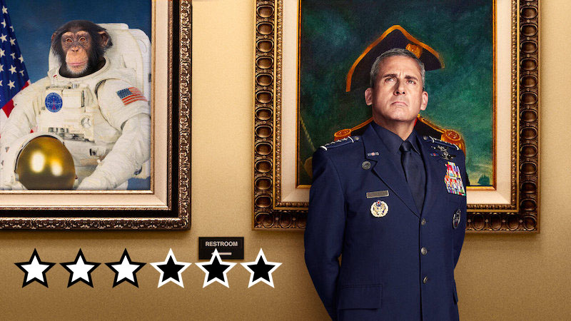 space force anmeldelse netflix review 2020 serie
