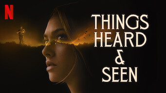 Things Heard & Seen Se Things Heard & Seen på Netflix