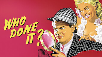 Who Done It? Who Done It? på Netflix
