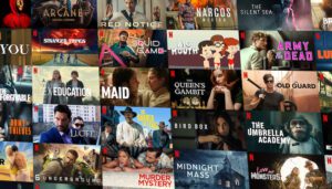 Mere end 2000 film og serier kom på Netflix i 2021