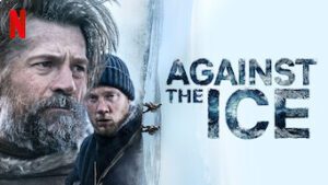 against the ice
