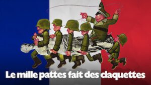 Le mille-pattes fait des claquettes