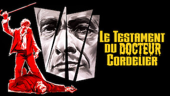 Le testament du docteur Cordelier Le testament du docteur Cordelier på Netflix