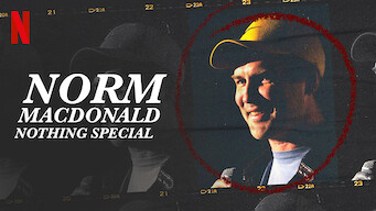 Norm Macdonald: Nothing Special Norm Macdonald: Nothing Special på Netflix