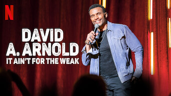 David A. Arnold: It Ain’t For the Weak David A. Arnold: It Ain’t For the Weak på Netflix