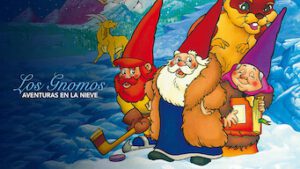 Los gnomos en la nieve