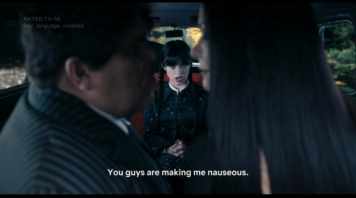 wednesday subtitle controls 1