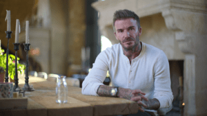 David Beckham dribler ind på Netflix