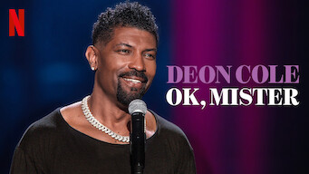 Deon Cole: Ok, Mister Deon Cole: Ok, Mister på Netflix