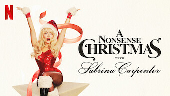 A Nonsense Christmas with Sabrina Carpenter Netflix