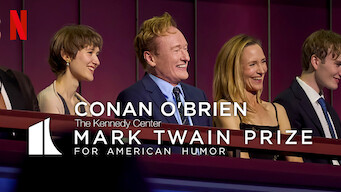 Conan O’Brien: The Kennedy Center Mark Twain Prize for American Humor Conan O’Brien: The Kennedy Center Mark Twain Prize for American Humor på Netflix