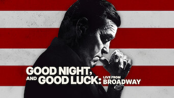 Good Night, and Good Luck: Live from Broadway