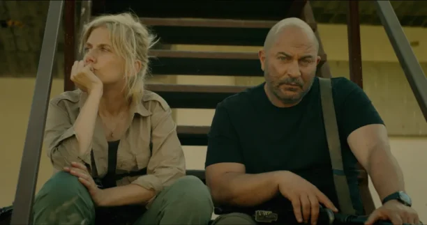 Melanie Laurent as Anne Aubert Lior Raz as Doron Kavillio copy.jpg