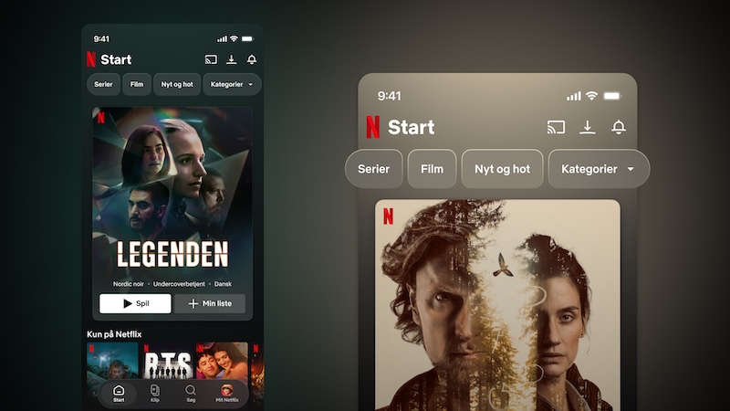 Netflix får “TikTok-feed” i Danmark