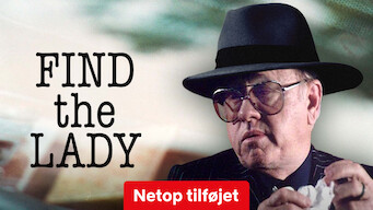 Se Find the Lady på Netflix Se serien Find the Lady på Netflix
